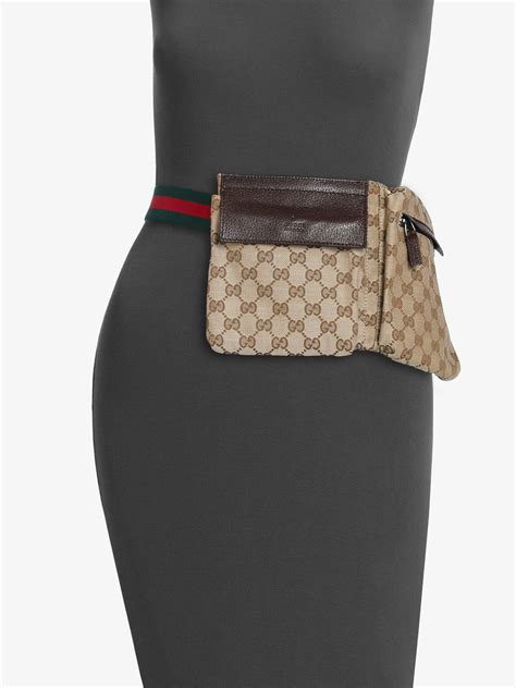 how to make gucci bag into belt bag|belt bag gucci women's.